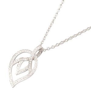 Piaget Magic Secret Leaf Diamond Necklace K18WG